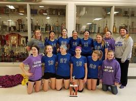 Clever JH Volleyball by Drew Hanafin