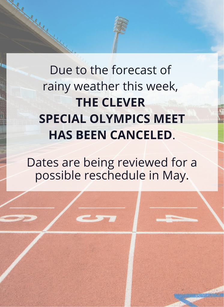 Special Olympics Canceled